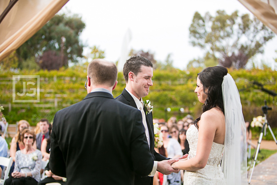 Lake Oak Meadows Temecula Wedding Ceremony