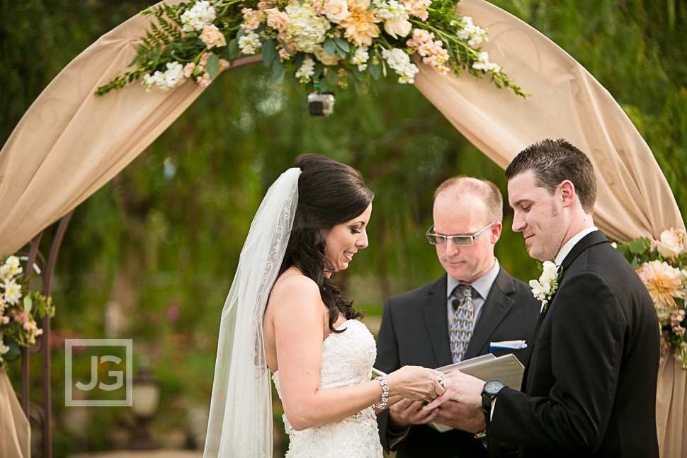Lake Oak Meadows Temecula Wedding Ceremony