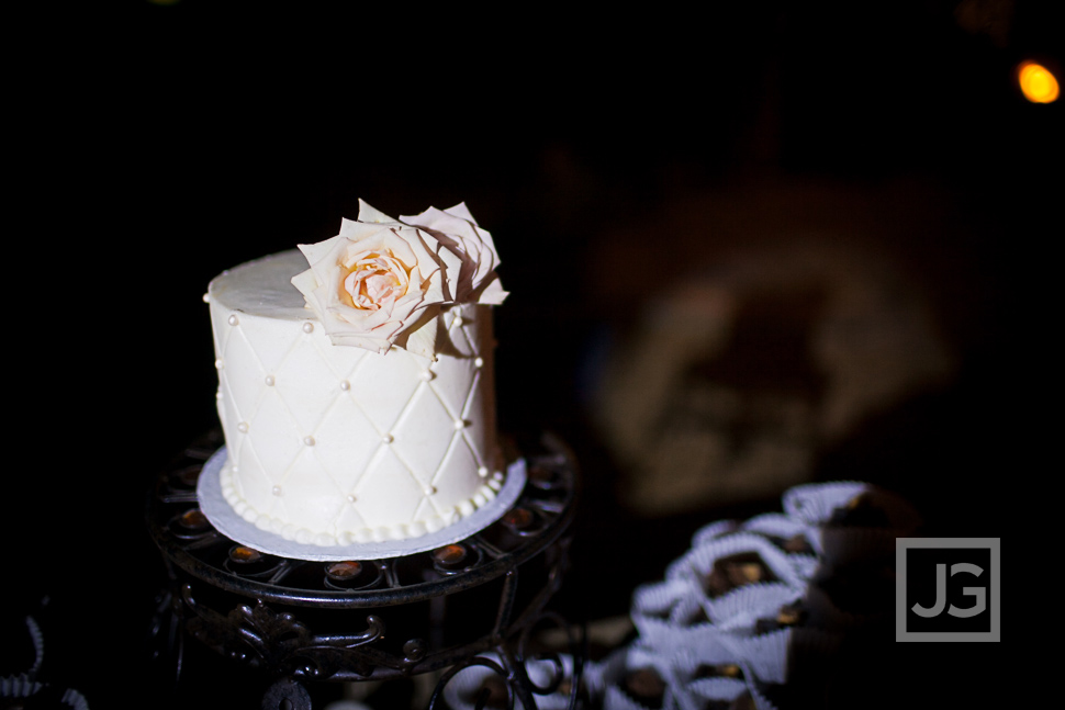 Lake Oak Meadows Reception Cake Cutting