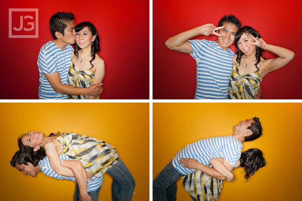 Getty Center Engagement Photography