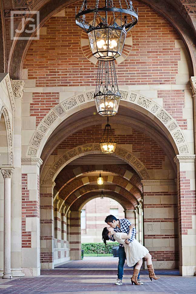 UCLA Engagement Photography Royce Hall