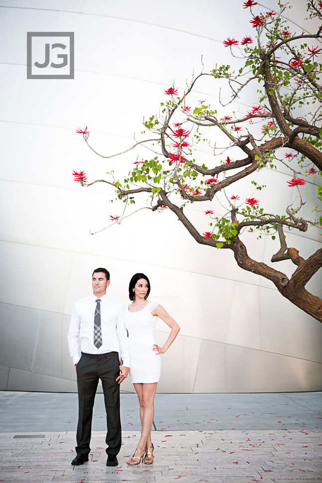 Concert Hall Engagement Photography Los Angeles
