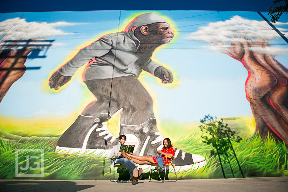 Graffiti Engagement Photography
