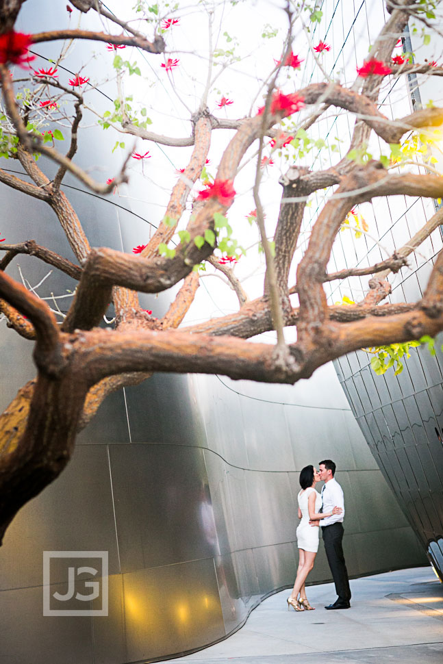 Walt Disney Concert Hall Engagement Photography Los Angeles