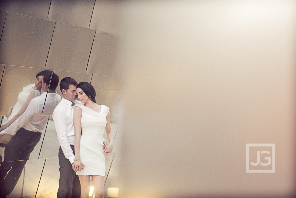 Walt Disney Concert Hall Engagement Photography Los Angeles