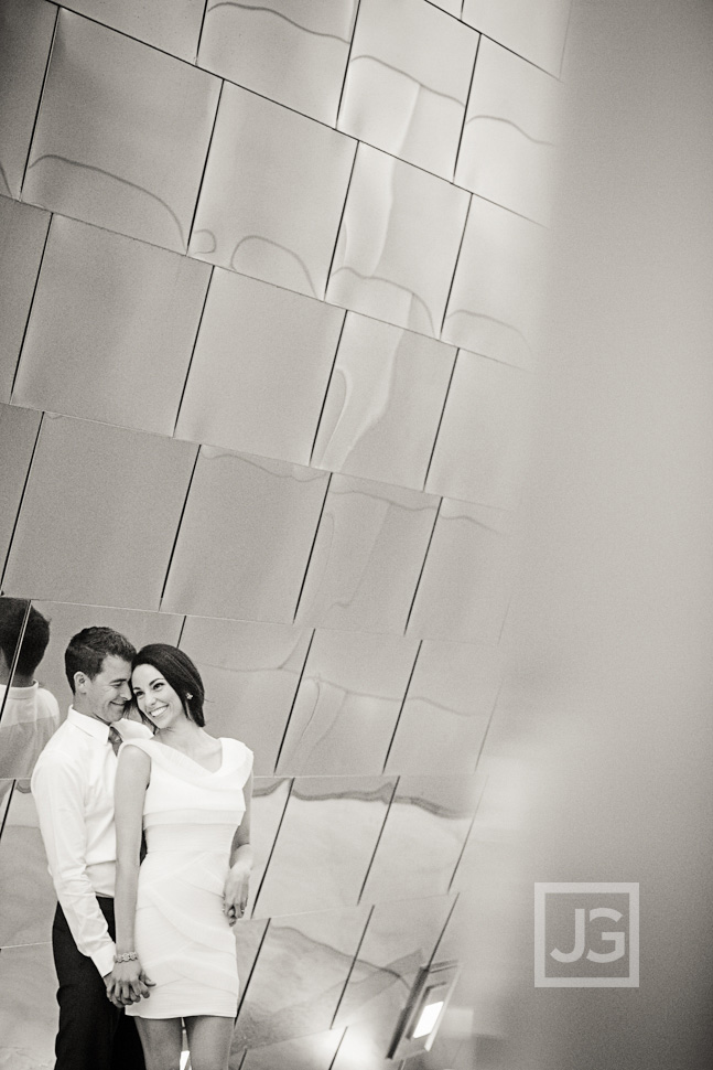 Walt Disney Concert Hall Engagement Photography Los Angeles