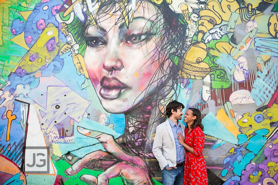 Graffiti Engagement Photos
