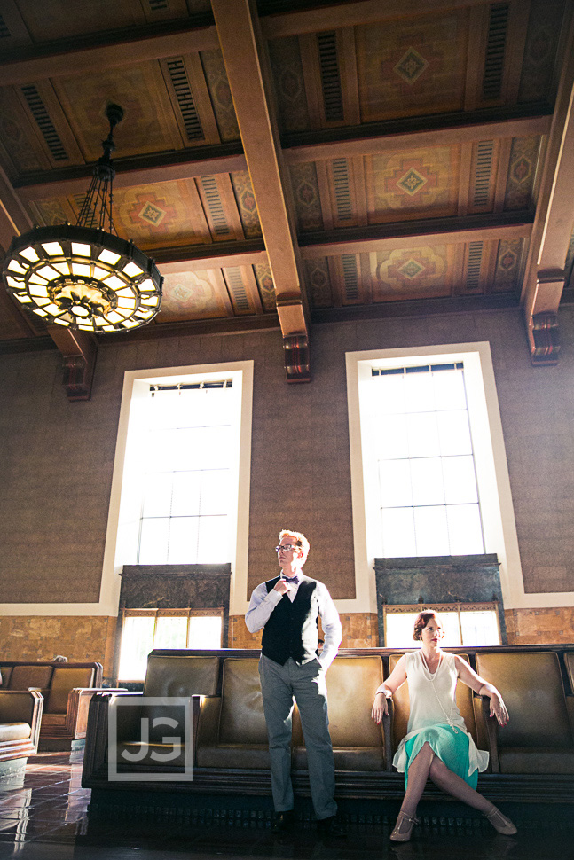 Union Station Engagement Photography