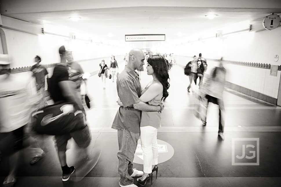 Union Station Engagement Photography