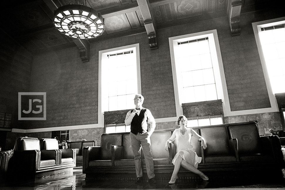 Union Station Engagement Photography