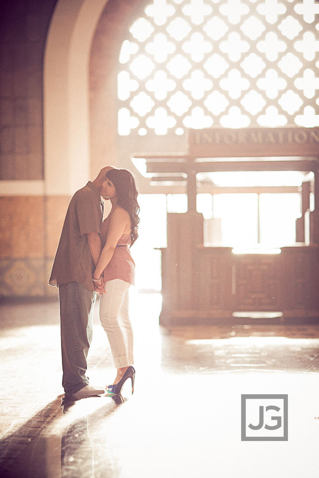 Union Station Engagement Photography
