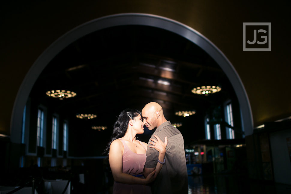 Union Station Engagement Photography