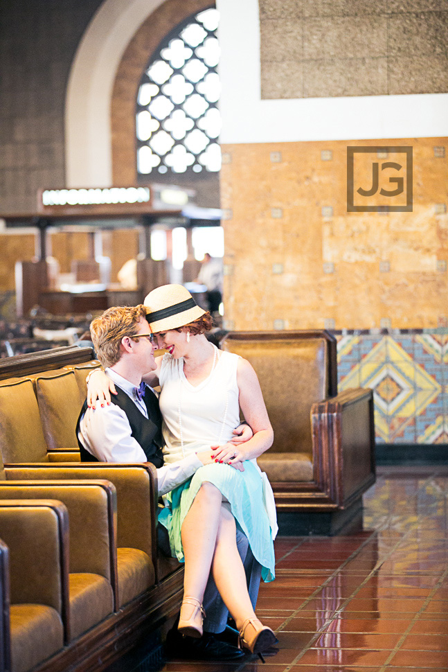 Union Station Engagement Photography