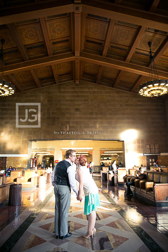 Union Station Engagement Photography