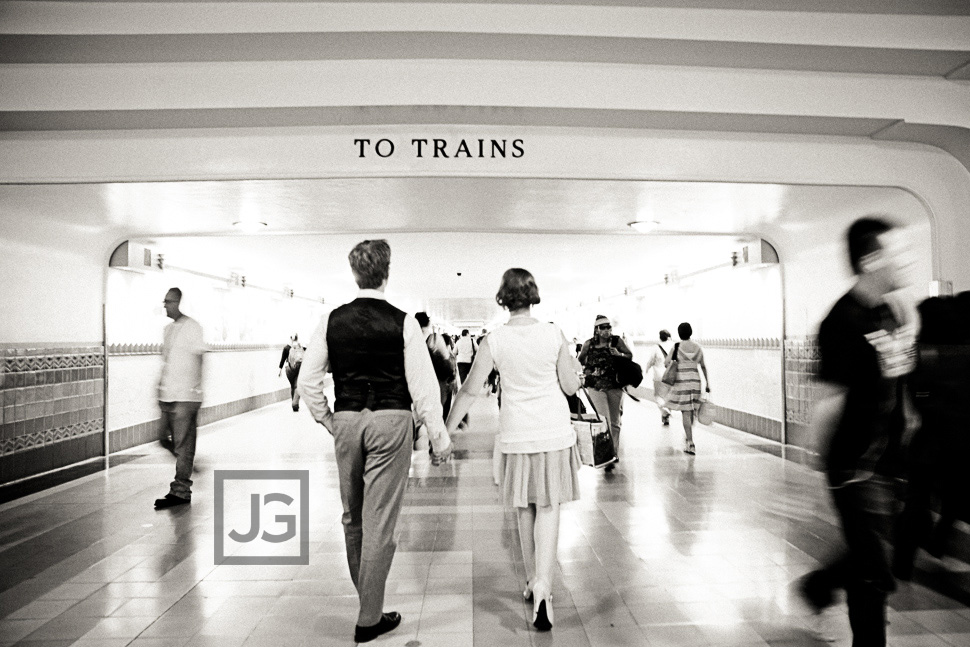 Union Station Engagement Photography