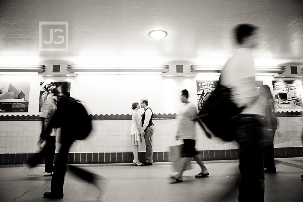 Union Station Engagement Photography