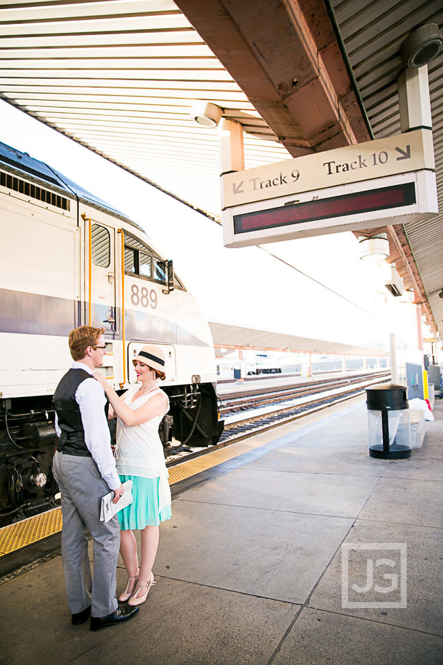 Union Station Engagement Photography