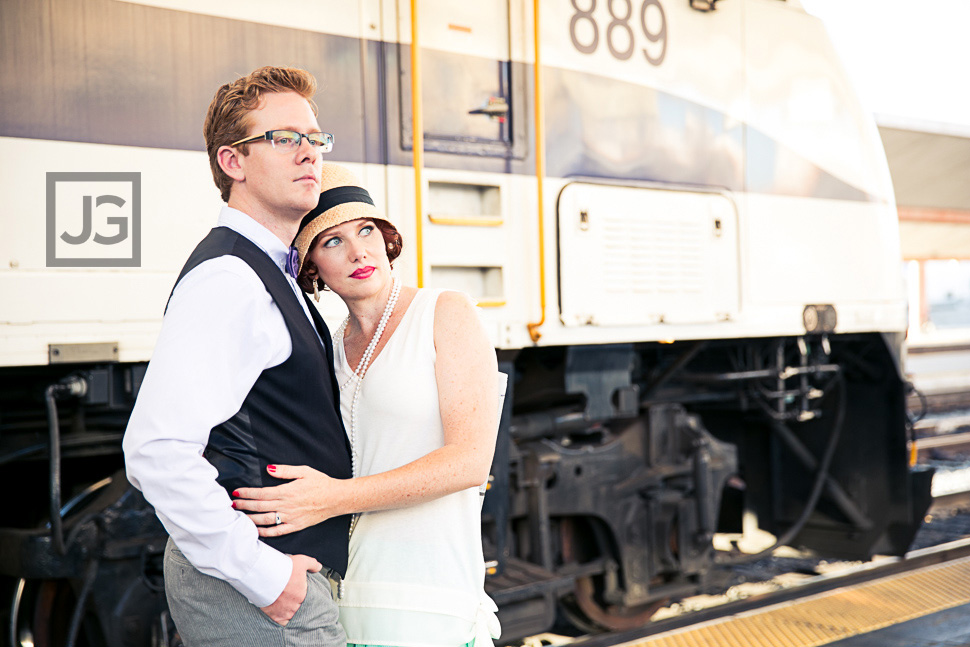 Union Station Engagement Photography