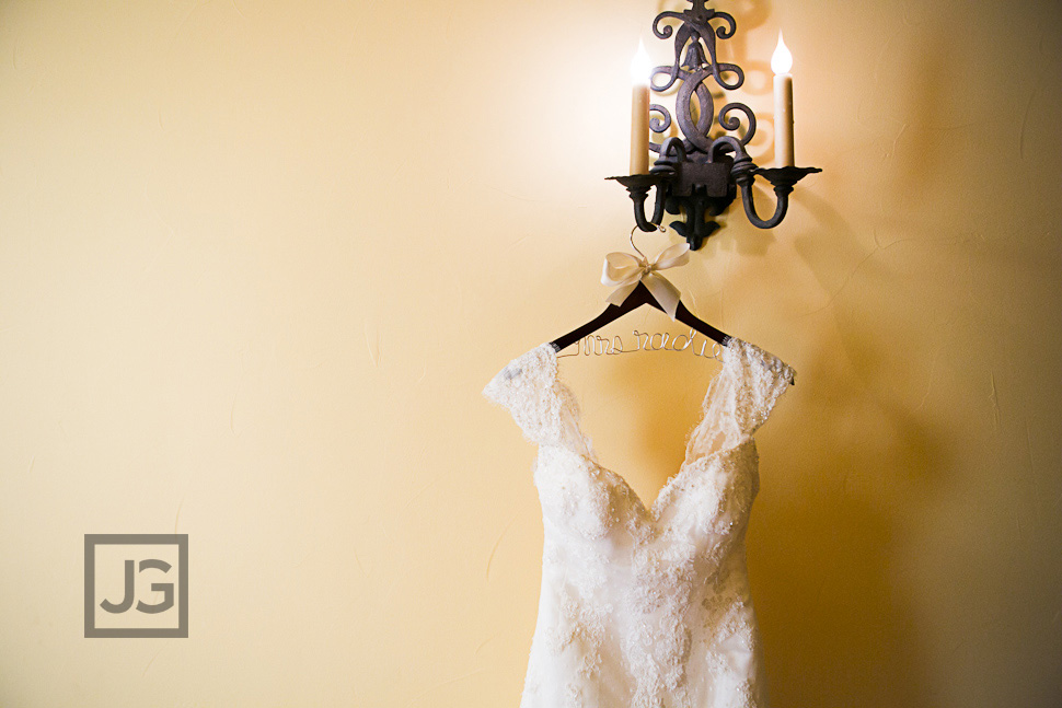 Hotel Los Gatos Wedding Preparation Wedding Dress
