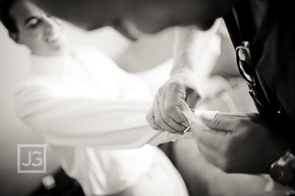 Hotel Los Gatos Wedding Preparation