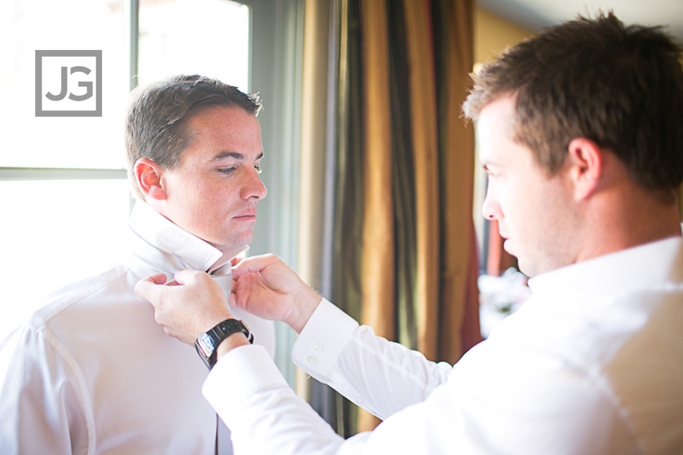 Hotel Los Gatos Wedding Preparation