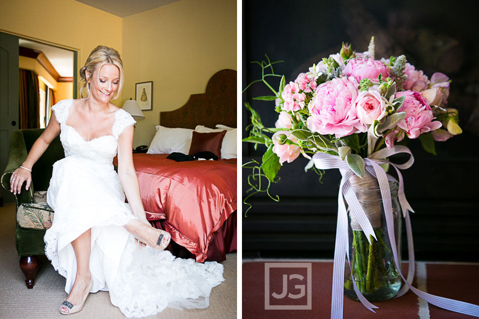 Hotel Los Gatos Wedding Preparation