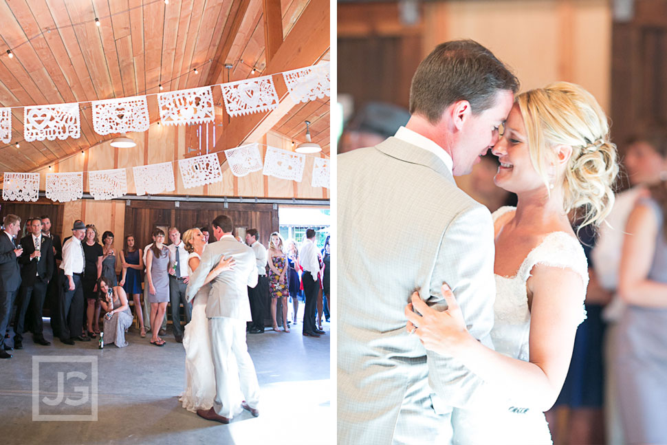 Radonich Ranch Wedding Reception First Dance