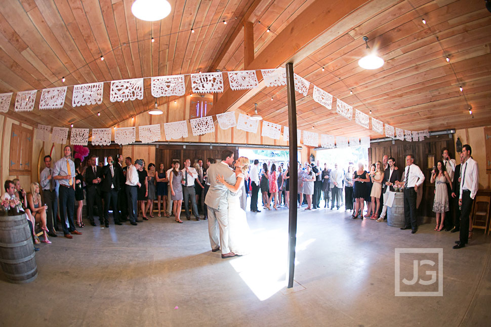 Radonich Ranch Wedding Reception First Dance