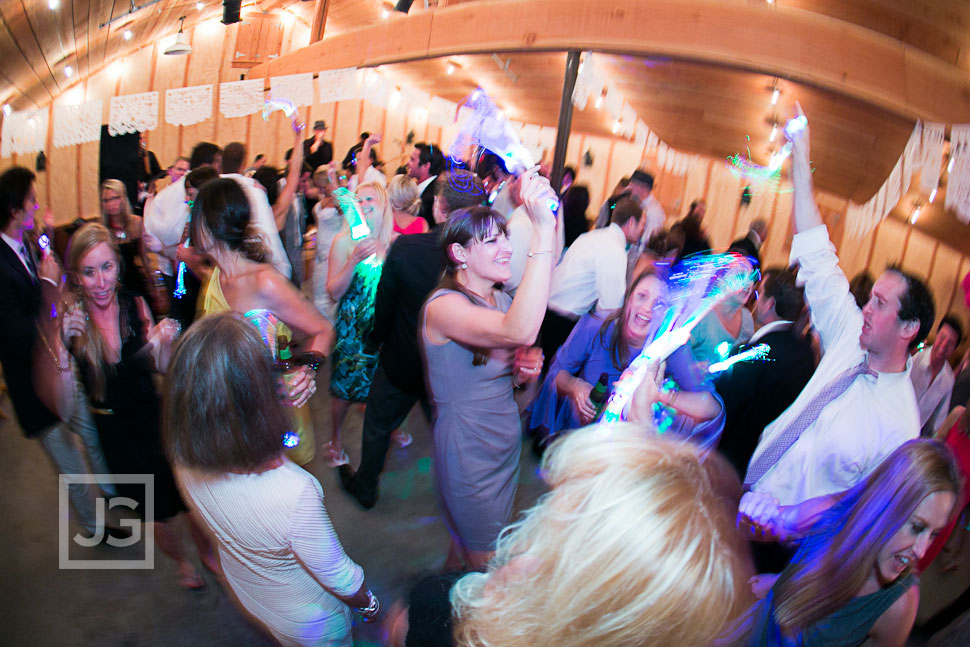 Radonich Ranch Wedding Reception Barn Dancing