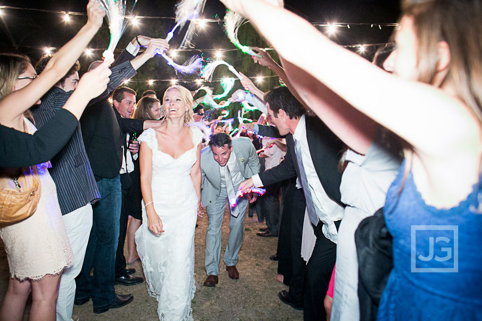 Radonich Ranch Wedding Grand Exit