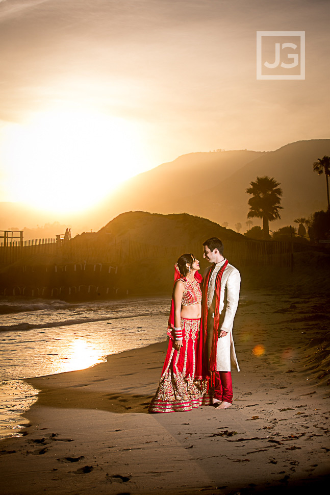 Malibu Wedding Photography with Sunset