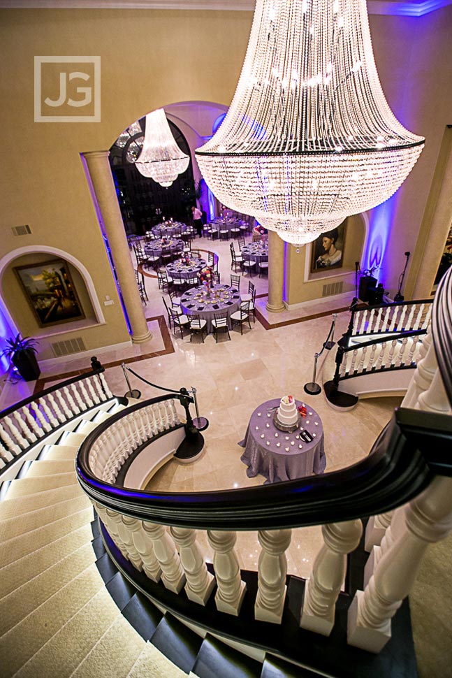 Private Mansion Wedding Reception Details