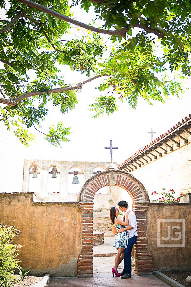 Engagement Photos Mission San Juan Capistrano