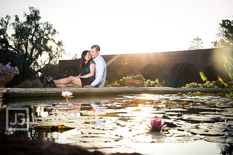 Mission San Juan Capistrano engagement photography