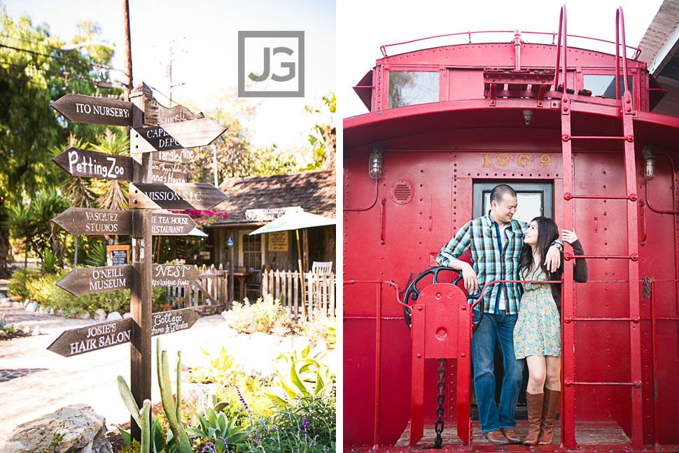 Los Rios Historic District Engagement Photos
