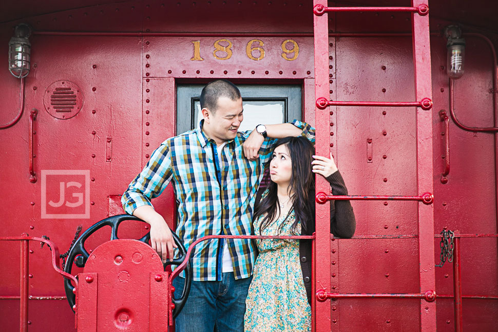 Los Rios Historic District Engagement Photos