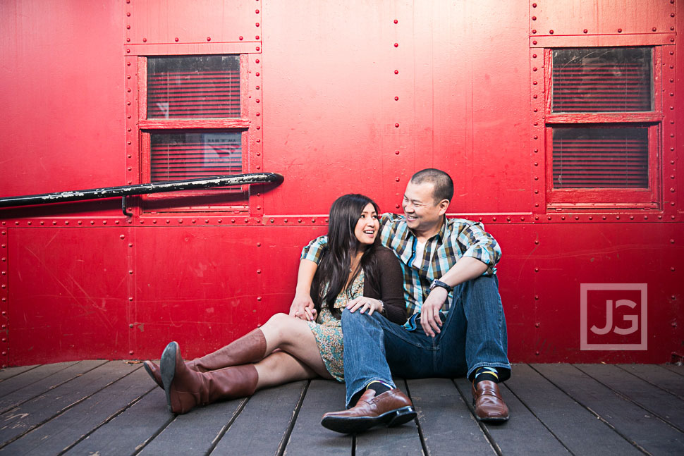 Los Rios Historic District Engagement Photos