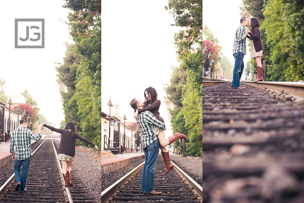 Los Rios Historic District Engagement Photos