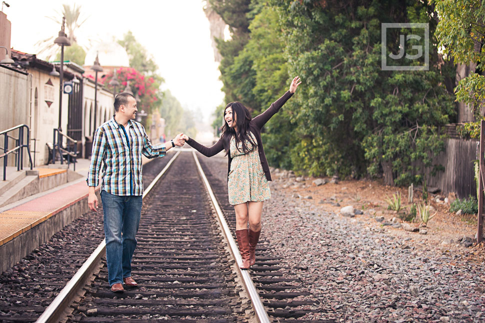 Los Rios Historic District Engagement Photos