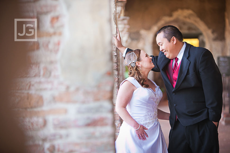 Mission San Juan Capistrano Wedding Photography
