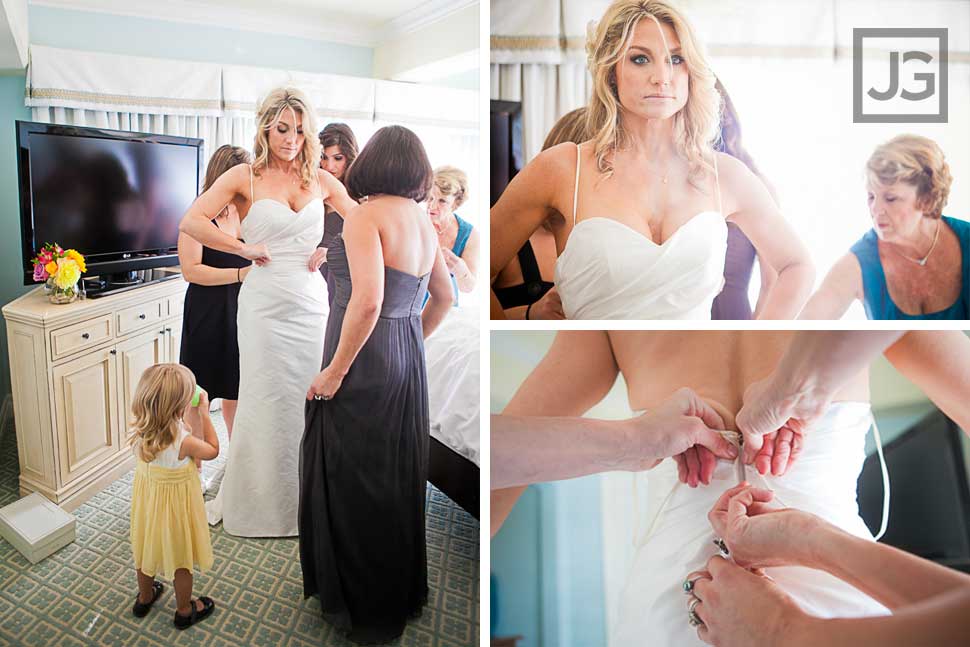 Casa Del Mar Wedding Preparation