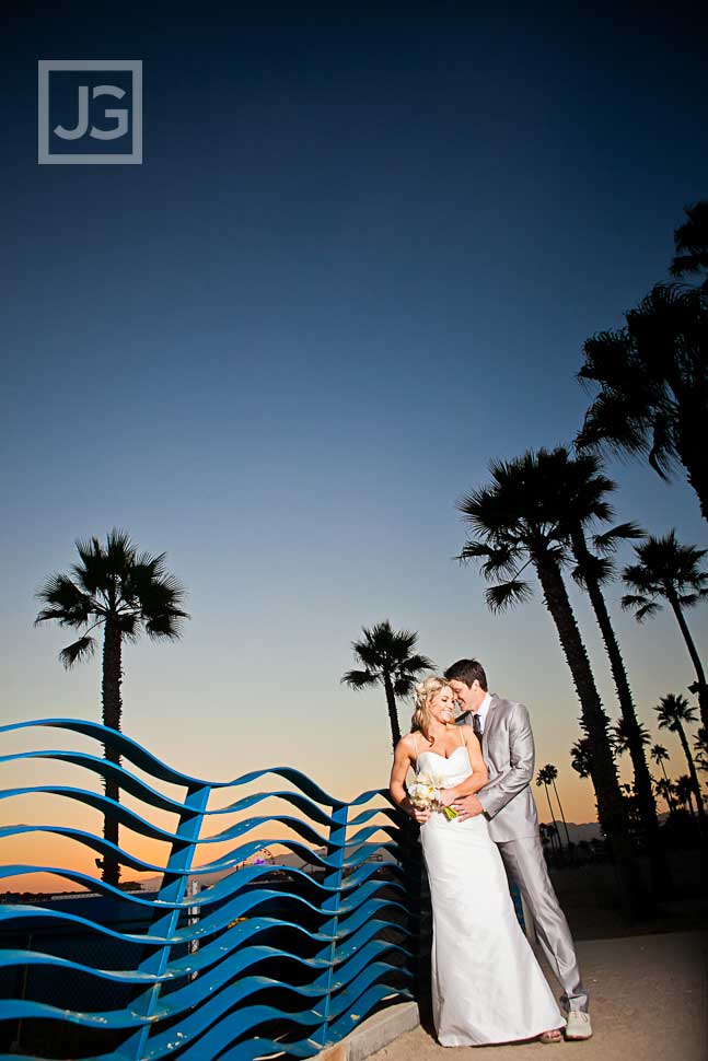 Santa Monica Beach Wedding Photos