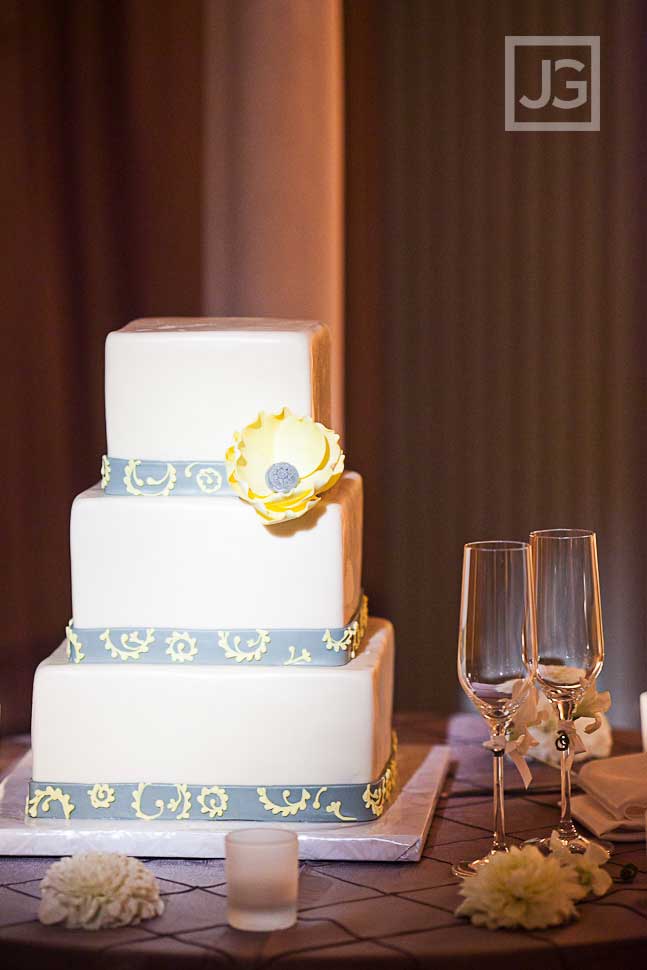 Casa del Mar Wedding Reception Wedding Cake