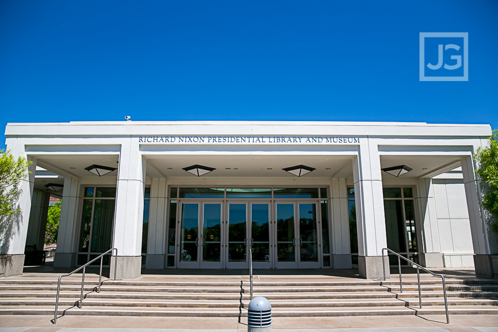 Nixon Library Front Entrance