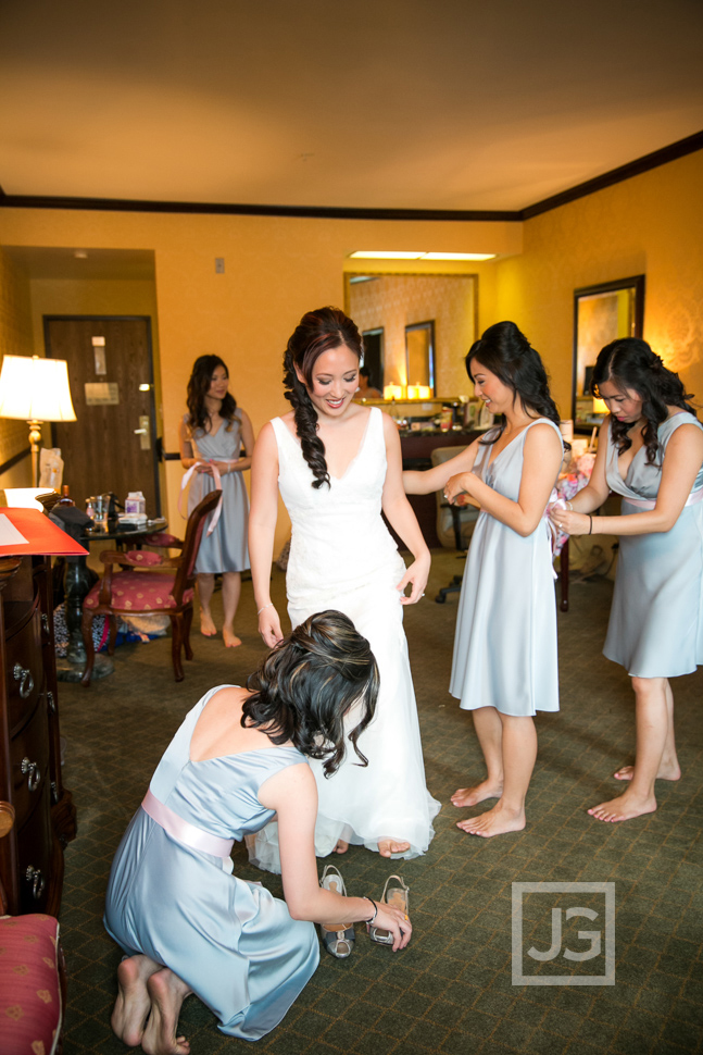 Ayres Hotel Yorba Linda Wedding Preparation