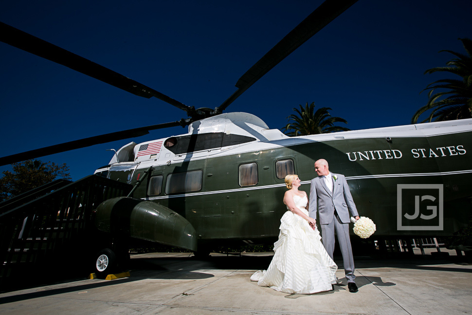Nixon Library Helicopter