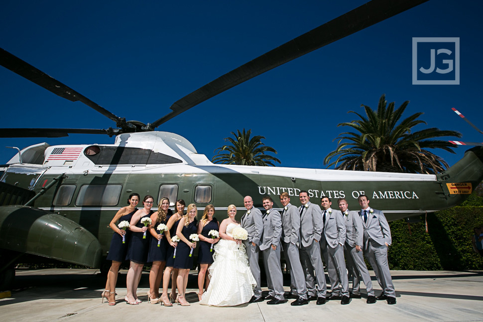 Nixon Library Helicopter