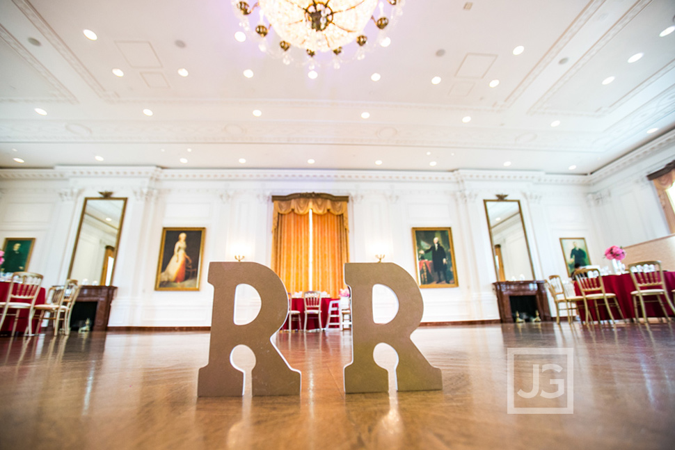 Wedding Reception at the Richard Nixon Library