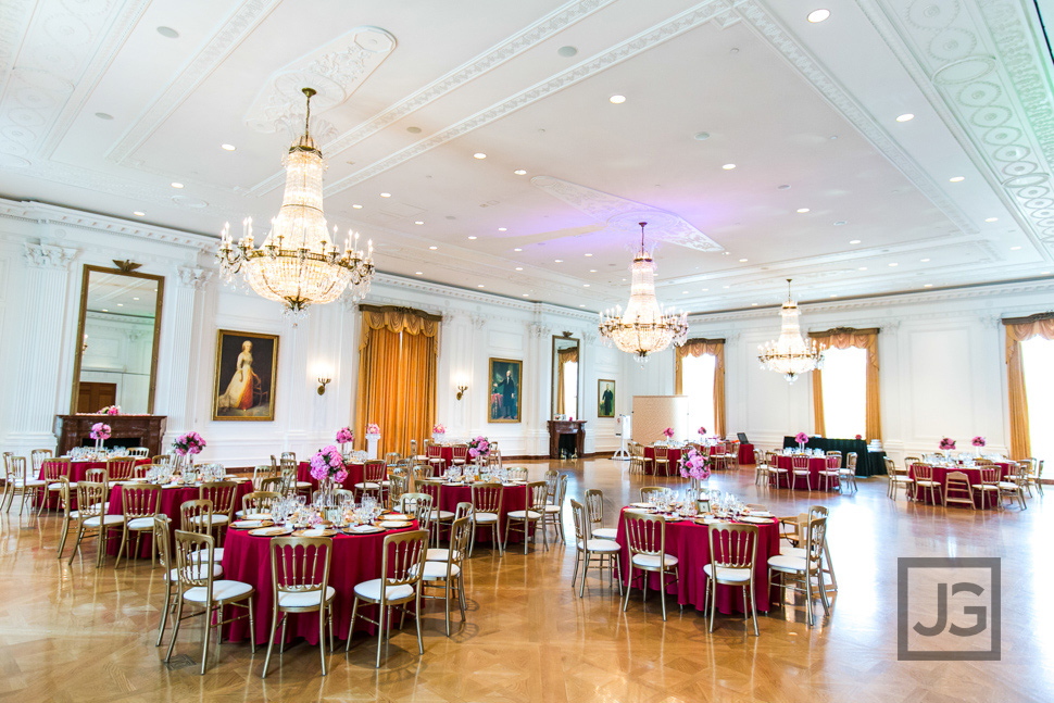Richard Nixon Library Wedding Reception