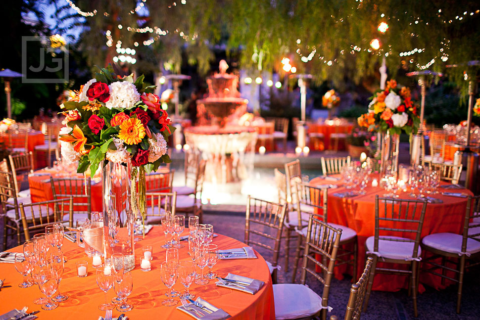 Wedding Reception LA River Center Flowers
